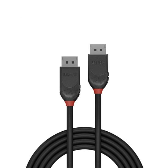 Lindy DisplayPort 1.2 Cable, Black Line