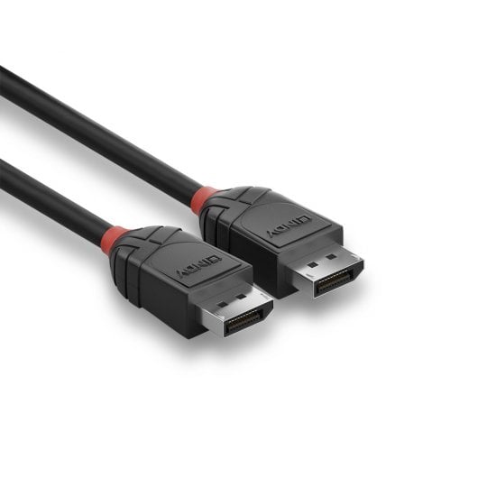 Lindy DisplayPort 1.2 Cable, Black Line