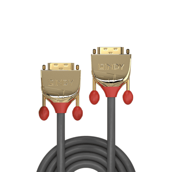 Lindy DVI-D Dual Link Cable, Gold Line